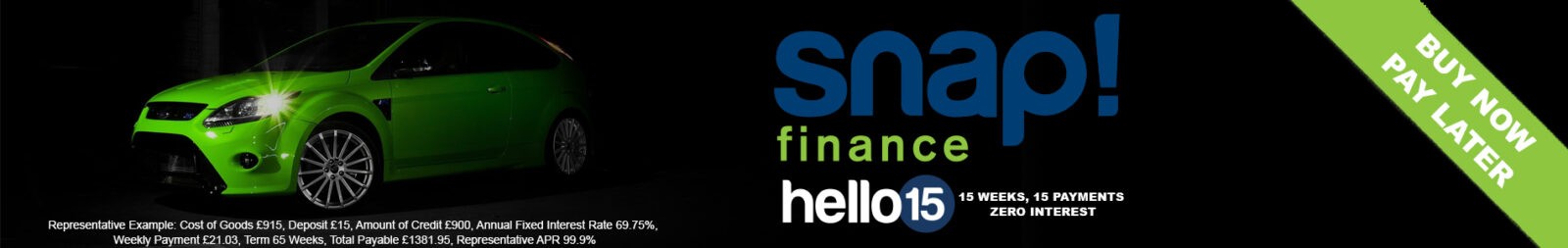 Introducing Snap Finance - RTS