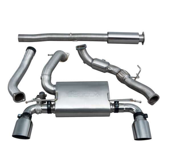 Cobra Exhausts - Ford Focus RS (MK3) Turbo Back Performance Exhaust